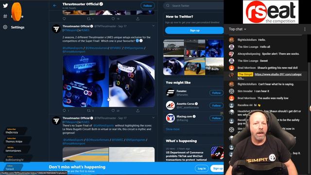 Rudys Back, Logitech TrueForce, Patches, Simrigs and more - The Pitstop with Shaun Cole смотреть онлайн
