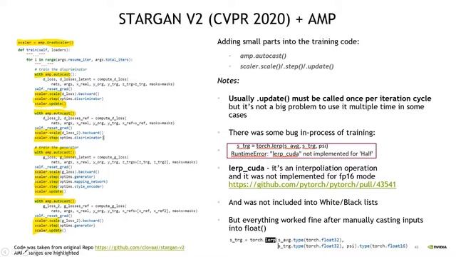 Denis Timonin about AMP/FP16 and Tensor Cores смотреть онлайн
