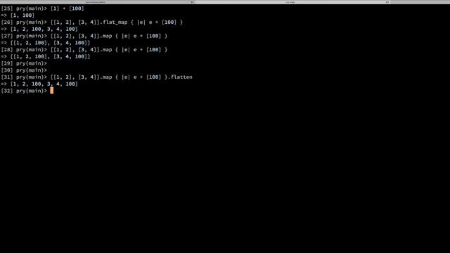Ruby flat_map method смотреть онлайн