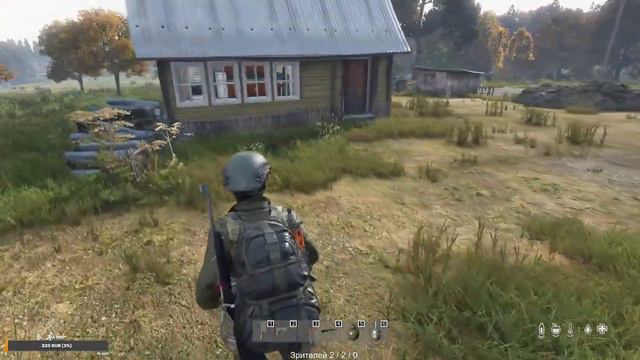 DayZ  Русское поле, карта 