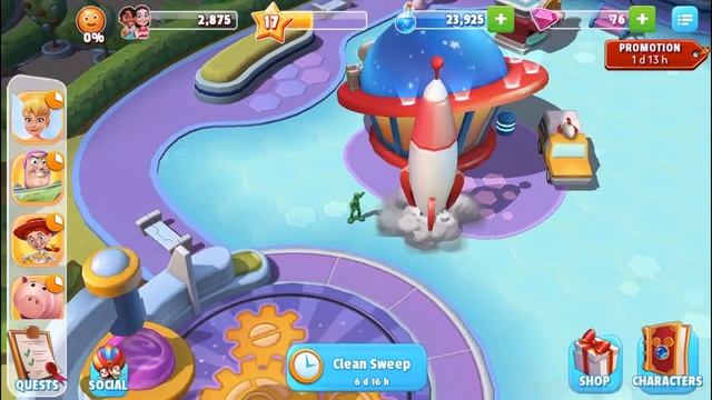 Disney Magic Kingdoms - Gameplay Walkthrough Part 20 - Level 17 (iOS, Android)