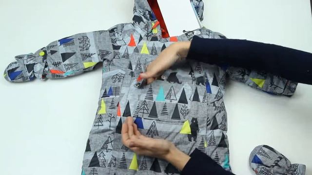 Зимний комбинезон для малышей Deux Par Deux, арт. L702 W18