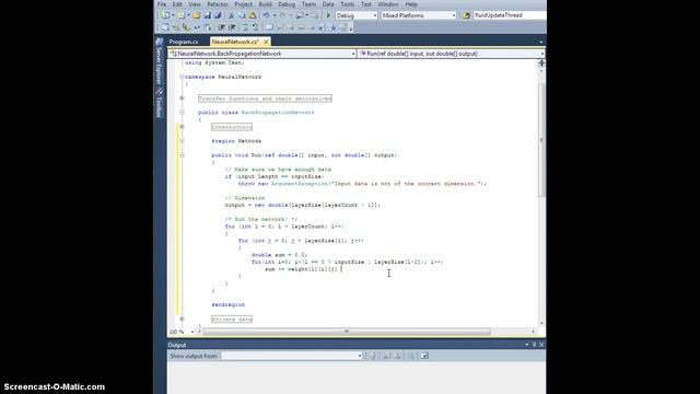 Neural Network Tutorial - Ch. 5 Running the network смотреть онлайн