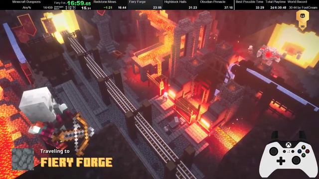 (3rd Place) Minecraft Dungeons Any% Speedrun (Version 1.3) in 33:42 смотреть онлайн