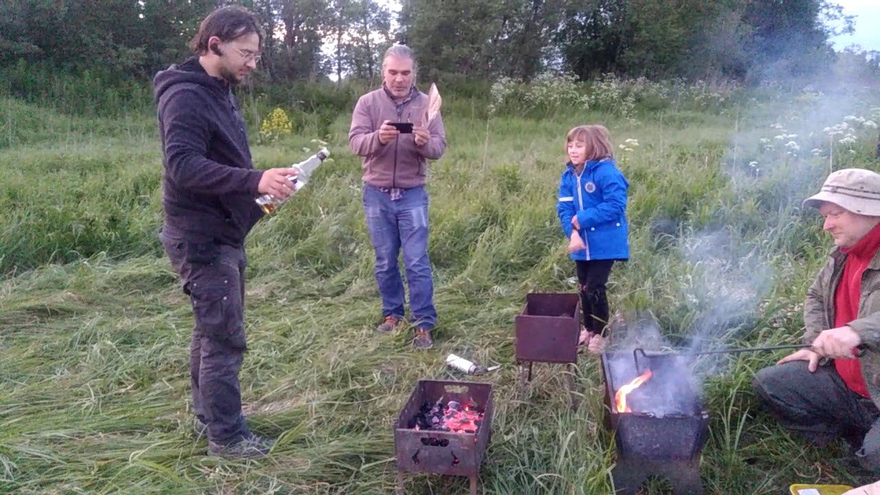 Рейд Нейтральной полосы "К истокам Днепра". Вечернее файр-шоу смотреть онлайн