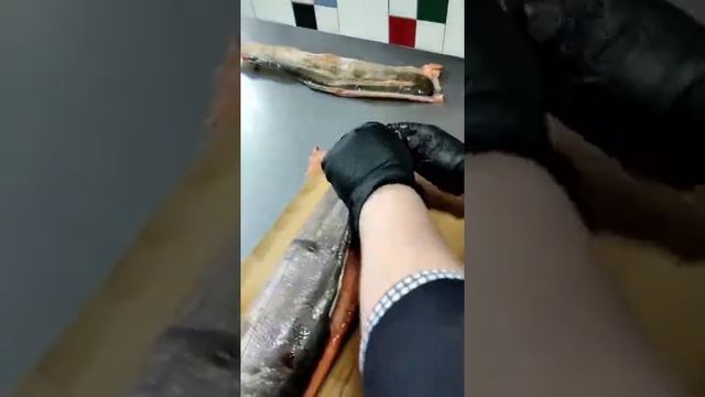 Разделка балыка кеты смотреть онлайн