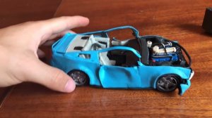 Разбил Ford Mustang из пластилина, краш тест машины на прочность