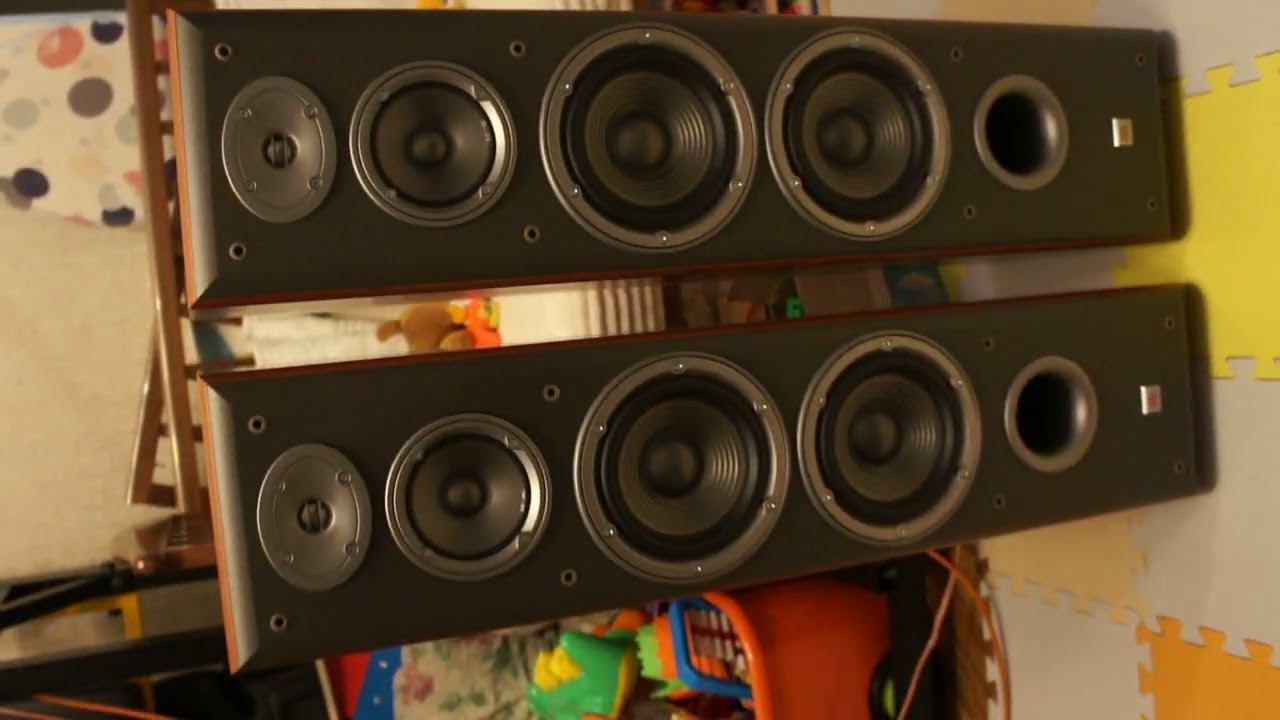 JBL northridge E80 + Yamaha RX-V659 смотреть онлайн