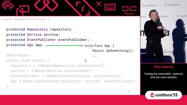 2023 - Piotr Stawirej - Testing the untestable - patterns and use cases analysis смотреть онлайн