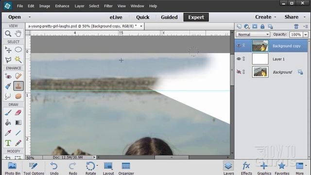 How You Can Rotate and Fix a Bad Image in Photoshop Elements смотреть онлайн
