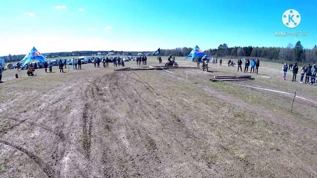 Первая гонка 2021. ENDUROWEEKEND. Утопил мотоцикл. Китайский эндуро Regulmoto ZR 172fmm. смотреть онлайн