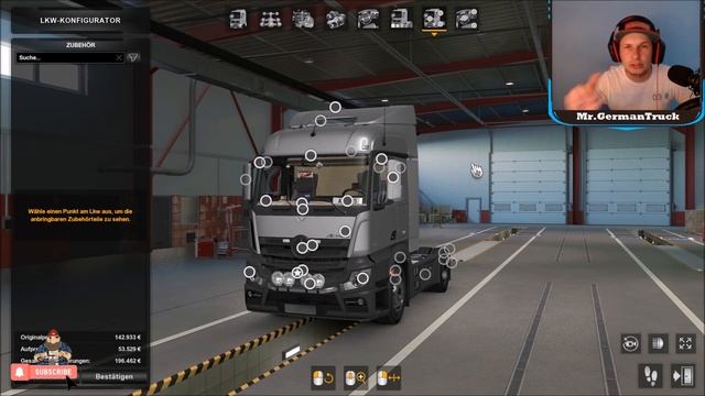 [ETS2 v1.37] Mercedes-Benz Actros Streamspace L-cab v1.3 *Best Mod* смотреть онлайн