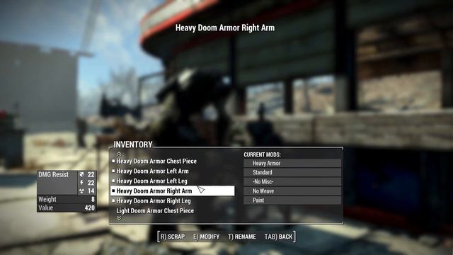 Classic DOOM Armor Mod - Fallout 4 Mod Review смотреть онлайн