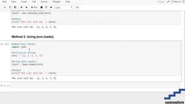 How to convert string enclosed list to list-using ast.literal_eval() смотреть онлайн