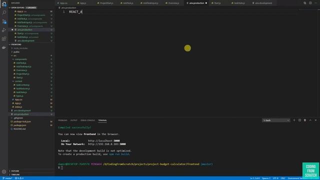 Project Budget Calculator - Express and React app - Deployment смотреть онлайн
