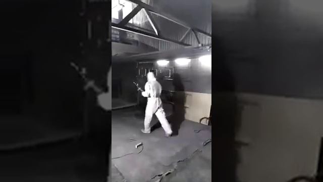 Порошковая покраска.печь полимеризации. смотреть онлайн