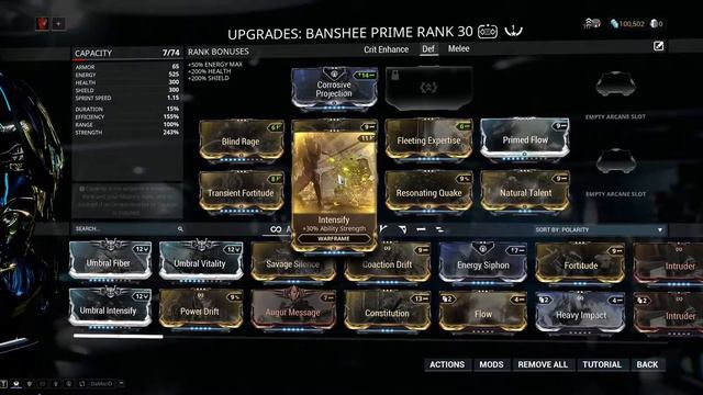Warframe | Banshee Defense God Build смотреть онлайн