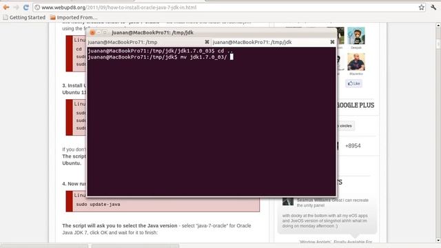 How to install Oracle JDK 1.7 on Ubuntu 11.10 смотреть онлайн