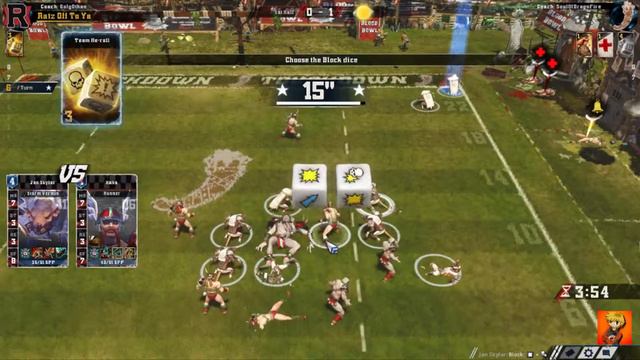 Blood Bowl 2 - #26 - Ratz Off To Ya (Skaven) vs Yeti to Party (Norse) смотреть онлайн