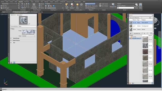 5.7 Materials และการเพิ่ม Material AutoCAD 2019 (รับสอนส่วนตัว) смотреть онлайн