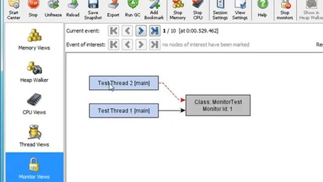 Locking graphs in JProfiler (LowRes) смотреть онлайн