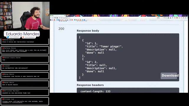Live de Python #134 - Testes em APIs REST смотреть онлайн