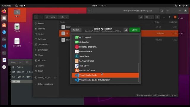 Creat SSH key in Ubuntu to access Github via SSH смотреть онлайн