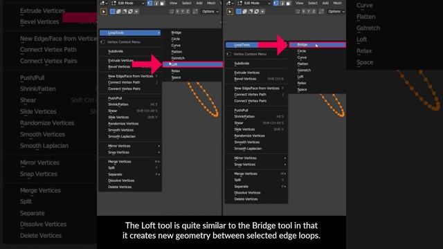 LoopTools | Bridge, Loft and Circle | Blender Secrets смотреть онлайн