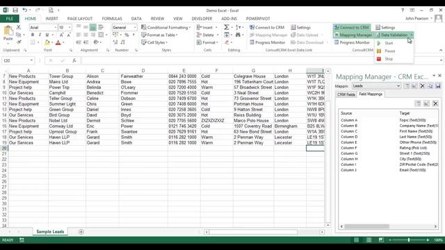 Excel Import Tool for Dynamics CRM 2013 смотреть онлайн