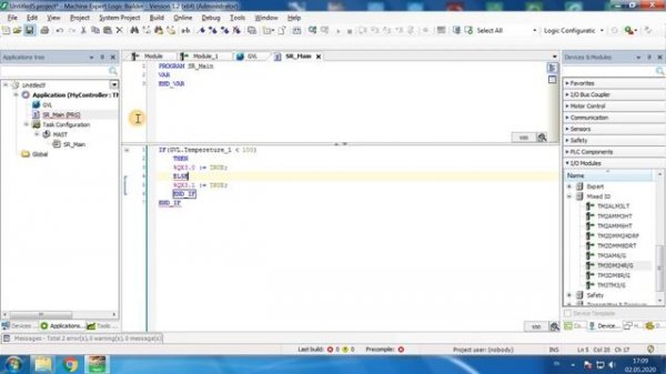 Schneider Electric Modicon M241 Programming EcoStruxure Machine Expert