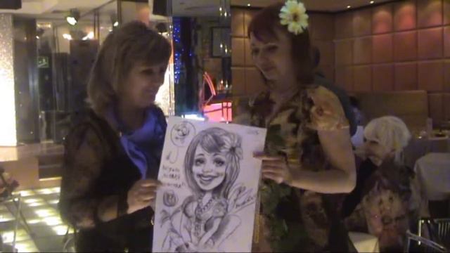 Светлана Васильева - художник - портретист, шаржист - "TV shans" смотреть онлайн