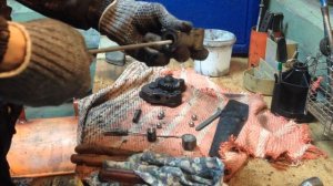 Востановление редукционного клапана трактора т 25\Restoration of the reduction valve