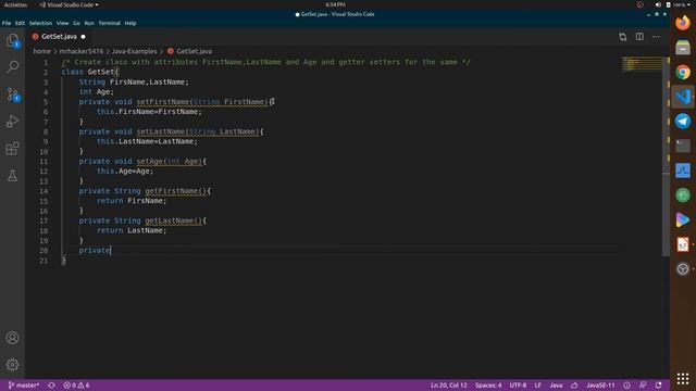 Getters and Setters Methods in Java | Core Java Tutorial | смотреть онлайн
