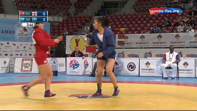 World Sambo Championships 2016. Day 3. Mat 1 смотреть онлайн