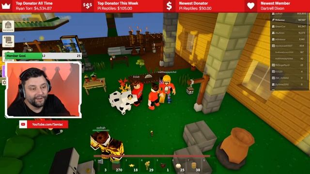 Building a HUGE Base in Roblox Islands смотреть онлайн