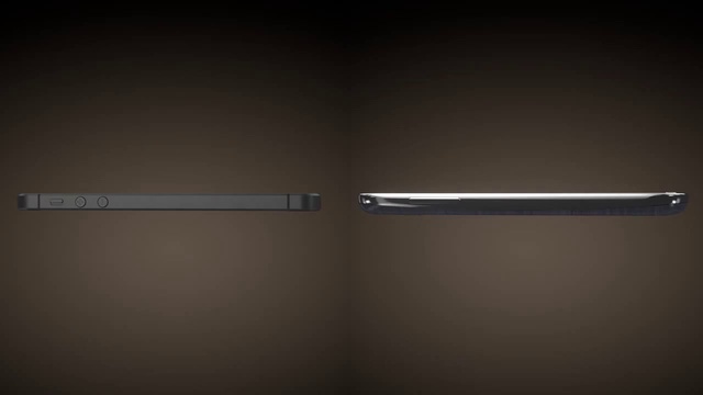 3D-модель iPhone 5 vs Galaxy S III смотреть онлайн