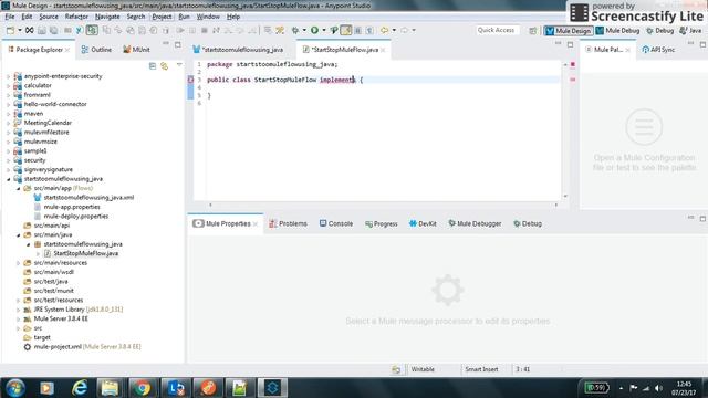 Start Stop Mule Flow Using Java смотреть онлайн