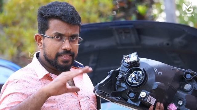പ്രൊജക്ടർ എൽഇഡി ഹെഡ് ലൈറ്റ് സ്വന്തമായി ഫിറ്റ് ചെയ്യാം | car Projector LED headlight bulb H4? #diy смотреть онлайн