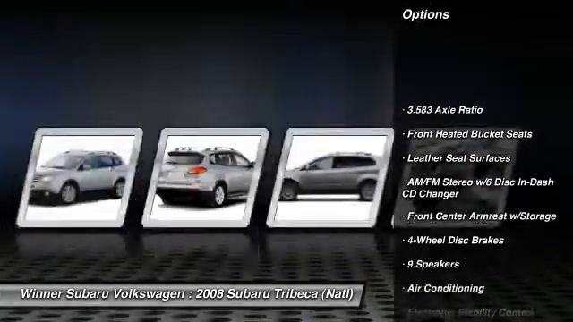 2008 Subaru Tribeca Natl Dover DE PV555 смотреть онлайн