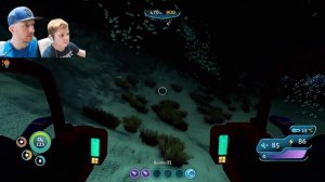 Подводная лодка ЦИКЛОП и потеря костюма КРАБ - Никита с папой играют в Subnautica #5