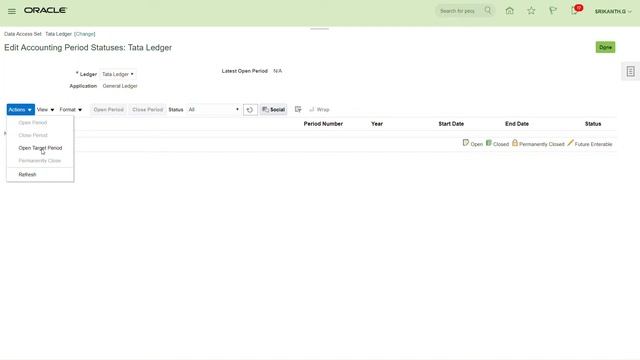 18 Open GL Periods in Oracle Cloud R12 смотреть онлайн