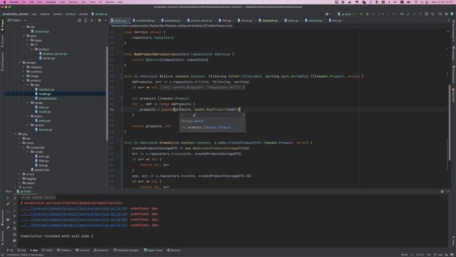Разработка Golang production платформа e-commerce. Часть 7 смотреть онлайн