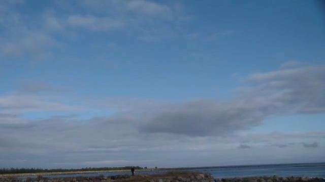 Соловецкие острова. Белое море. Дамба. смотреть онлайн