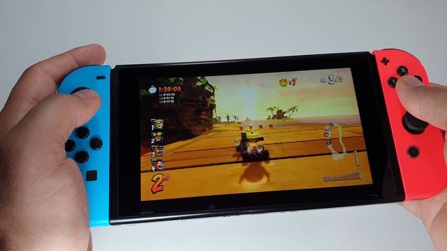 Crash Team Racing Nitro-Fueled Nintendo Switch handheld gmeplay смотреть онлайн
