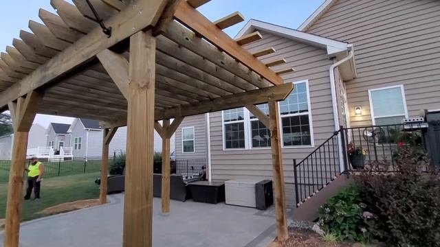 Custom Pressure Treated Pergola Project Idea's - Pergola Builders Hanover, Pa 17331 Pergoas How t смотреть онлайн