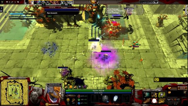 Dota 2 - Epic Boss Fight Challenger - Omniknight Tank смотреть онлайн