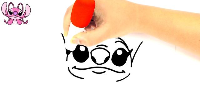 HOW TO DRAW ANGEL | LILO & STITCH смотреть онлайн