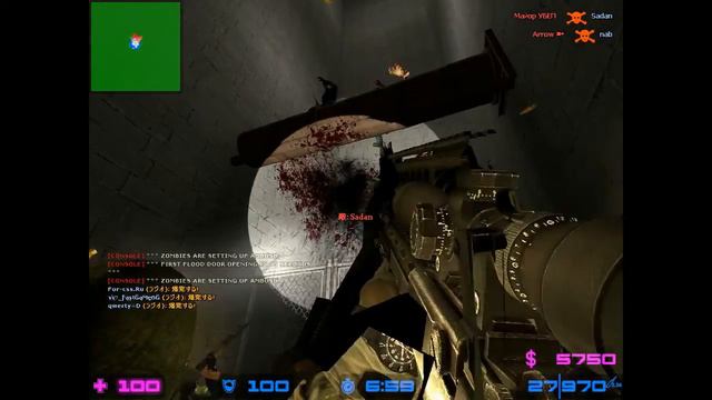 【CS:S】#12 ゾンビエスケープ [6maps] смотреть онлайн