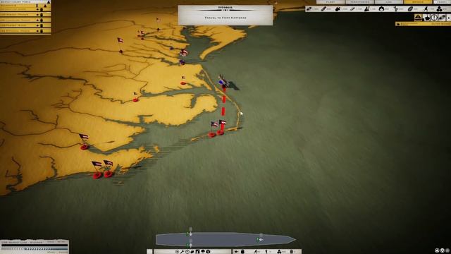 NEW - Naval Warfare in the American Civil War Fortress Raid | Victory At Sea Ironclad Gameplay смотреть онлайн