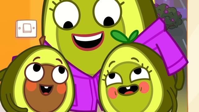 ✈️Learn Safety Tips with Avocado Babies|| Funny Stories for Kids by Pit & Penny ? смотреть онлайн